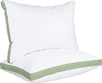 Utopia BeddingBed Pillows for Sleeping King Size (Sage), Set of 2, Cooling Hotel Quality, Gusseted Pillow for Back, Stomach or Side Sleepers