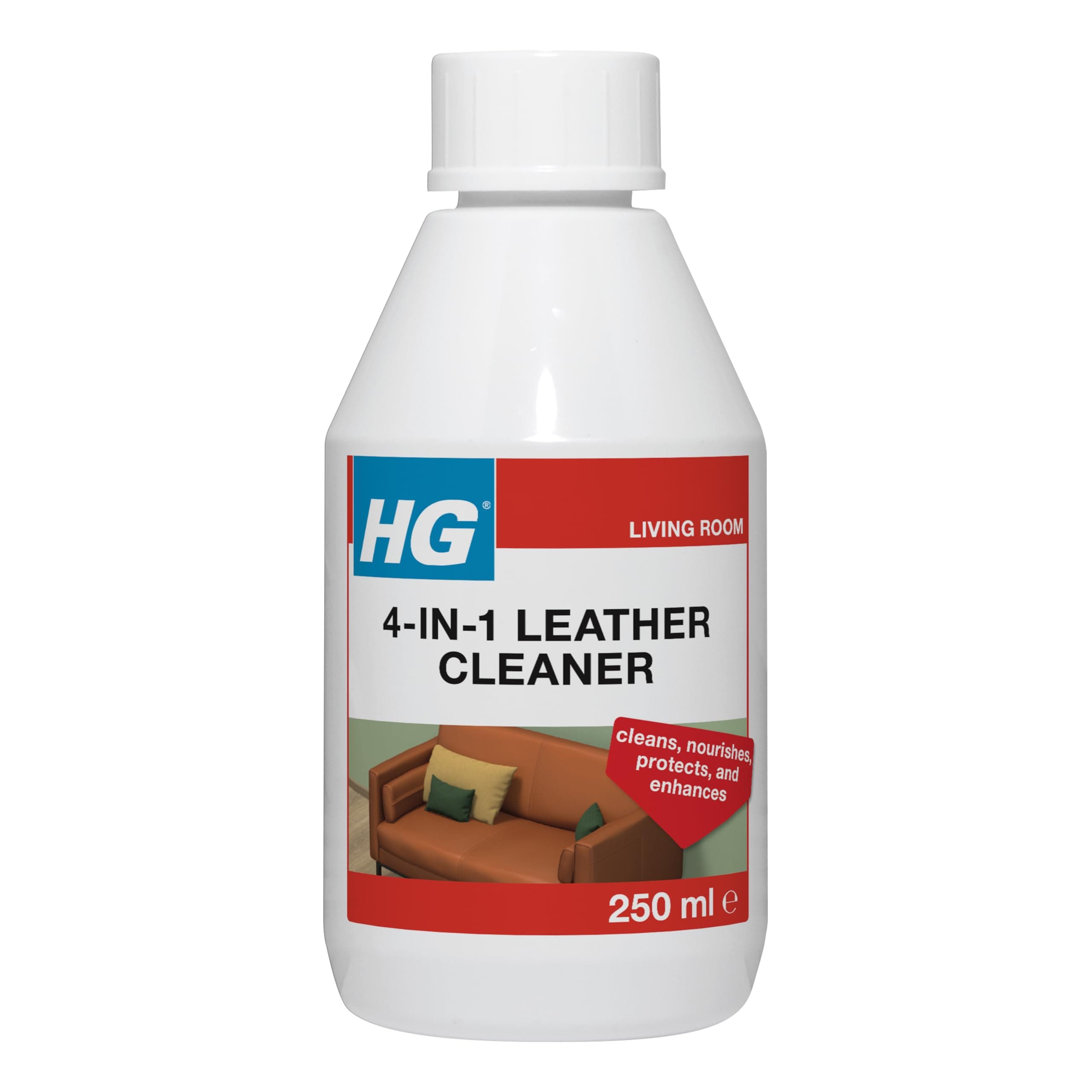 Hg 4 In 1 For Leather, 250 ML
