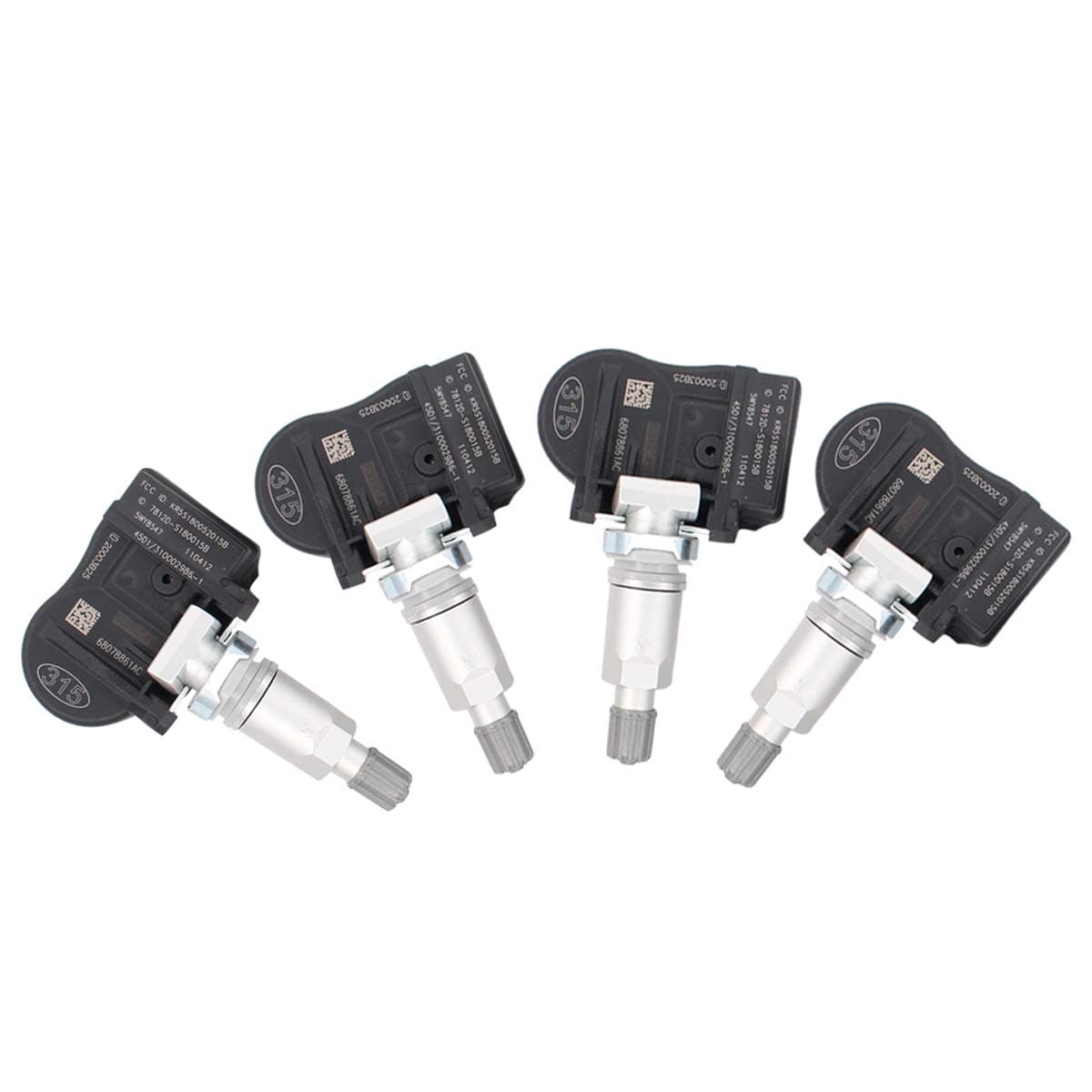 NewYall Pack of 4 TPMS Tire Pressure Sensor