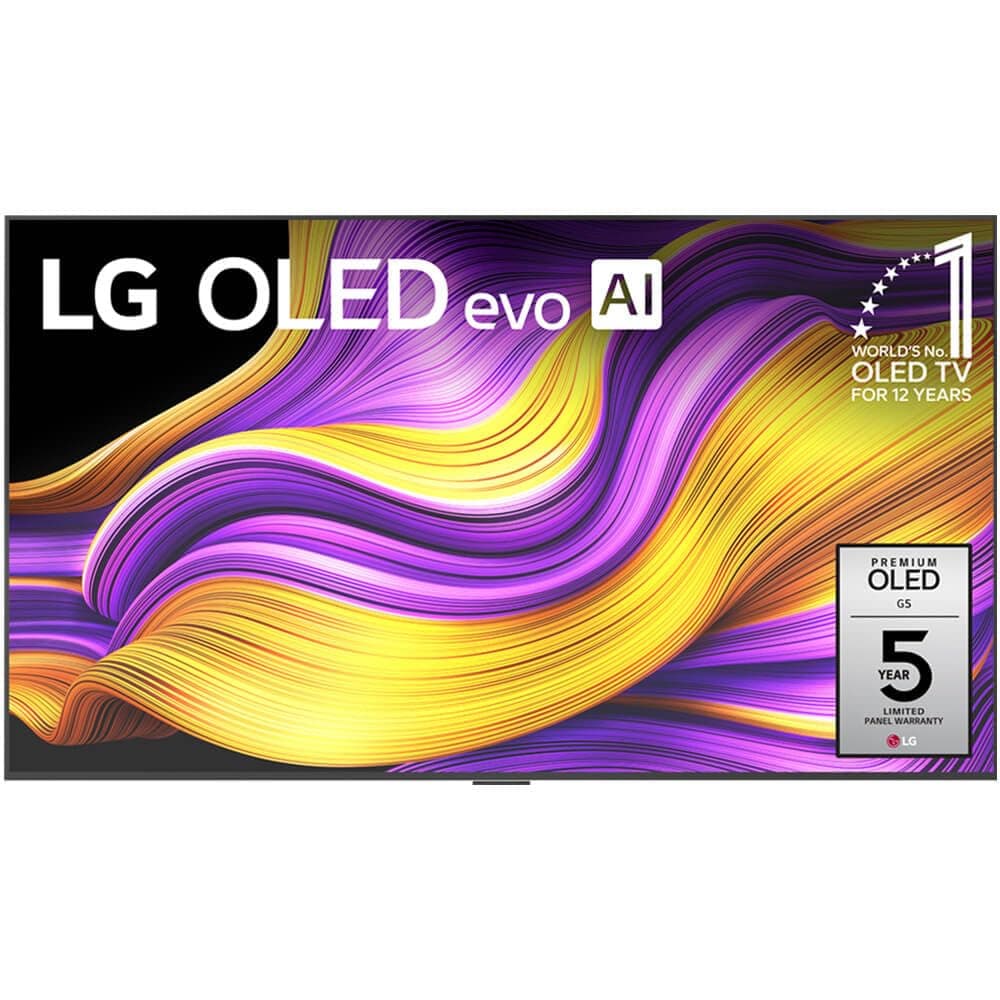 LG (Refurbished) 55-Inch Class OLED evo G4 Series Smart TV 4K Processor Flat Screen with Magic Remote AI-Powered with Alexa Built-in (OLED55G4SUB, 2024) (Renewed)