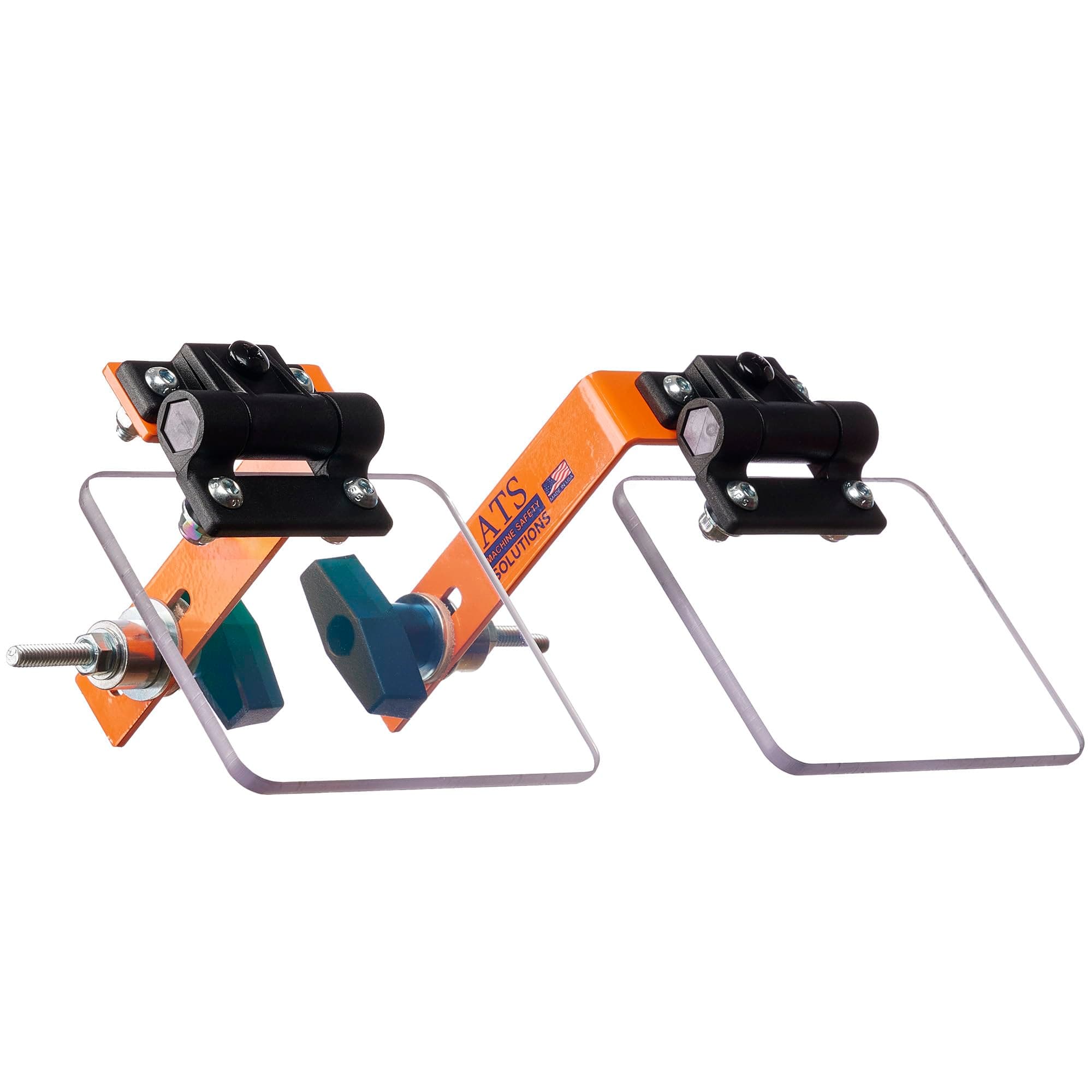 ATS UGS-1 Bench Grinder Eye Shield Kit | OSHA Compliant Safety Guards for 6" Baldor Grinders | Adjustable Lexan Shields | Made in USA