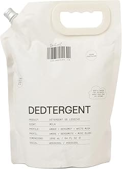 Liquid Laundry Dedtergent | Milk | Luxurious Fragrance Detergent | Removes Stains | Infused with Natural Essential Oils | Non-Toxic | 120 Washes | 64 fl oz