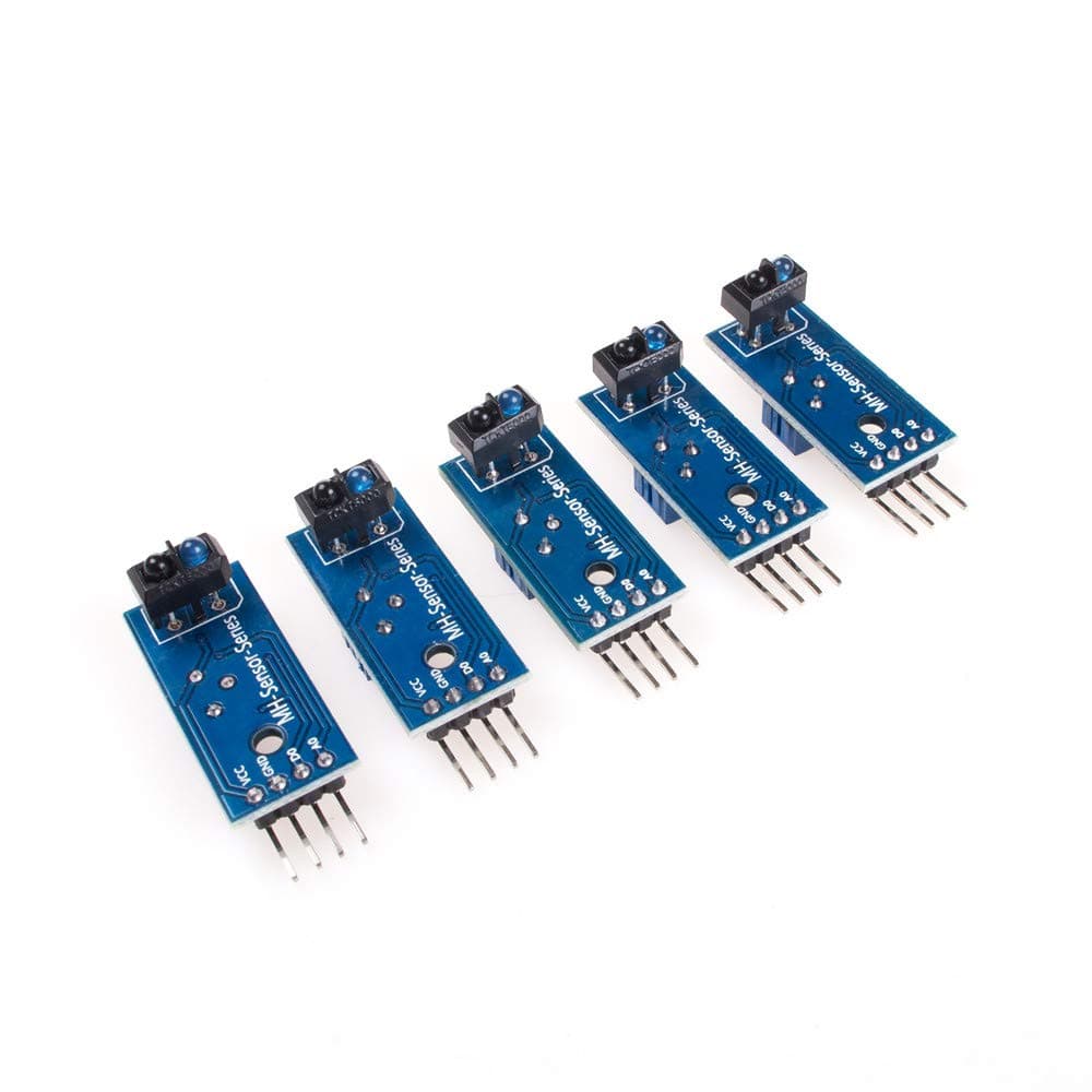 5pcs TCRT5000 Infrared Reflectance Sensor Obstacle Avoidance Module Tracing Sensor Tracing Module for arduino Diy Kit