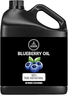 Naturevibe Botanicals Blueberry Oil 32 Ounces | 100% Pure and Natural | Great for Skin Care and Hair Care