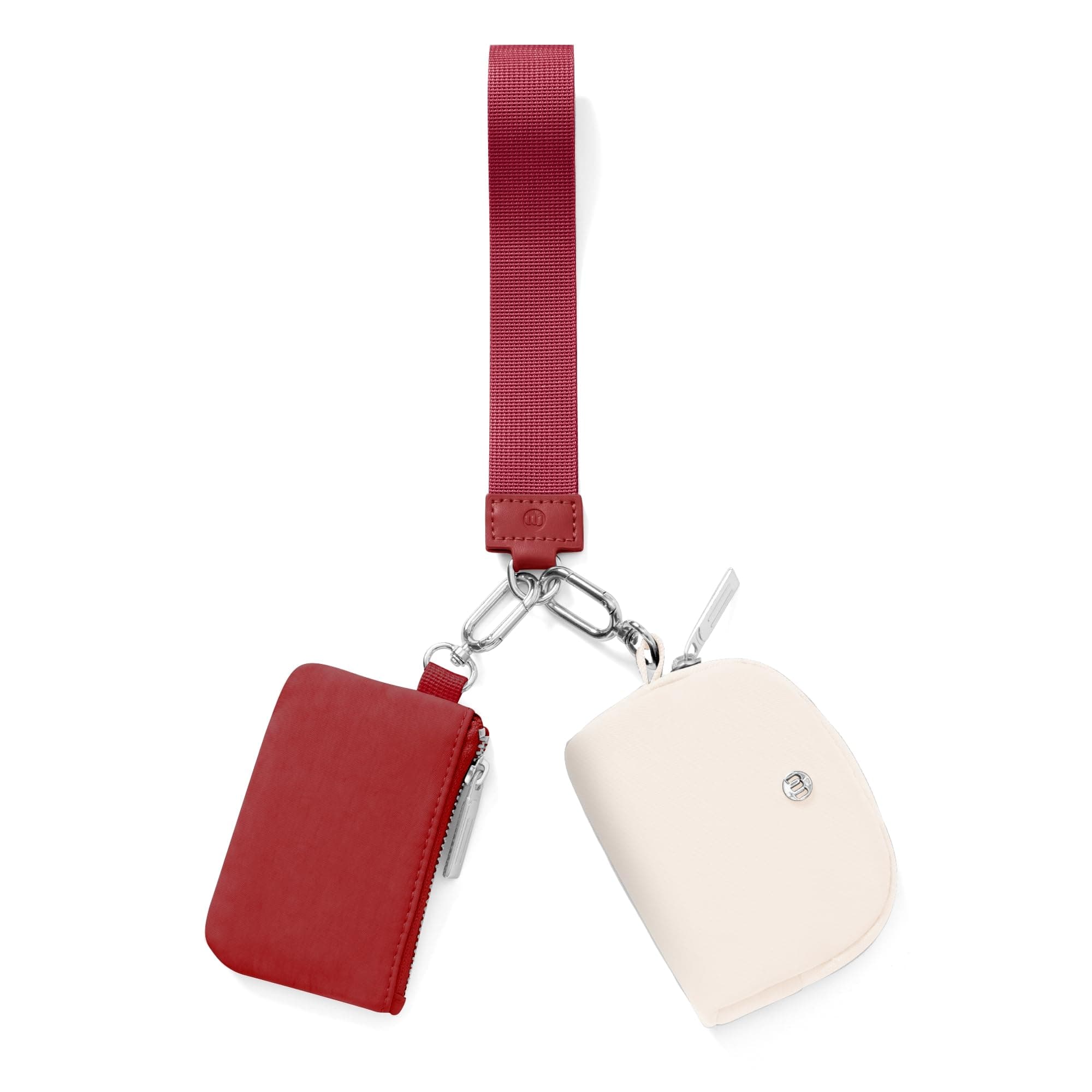 Mum's Memory Mini Zip Around Wristlet Wallets for Women -KeyChain Wallet with Detachable Dual Pouch Wristlet -Key Chain Coin Purse Small Wallets