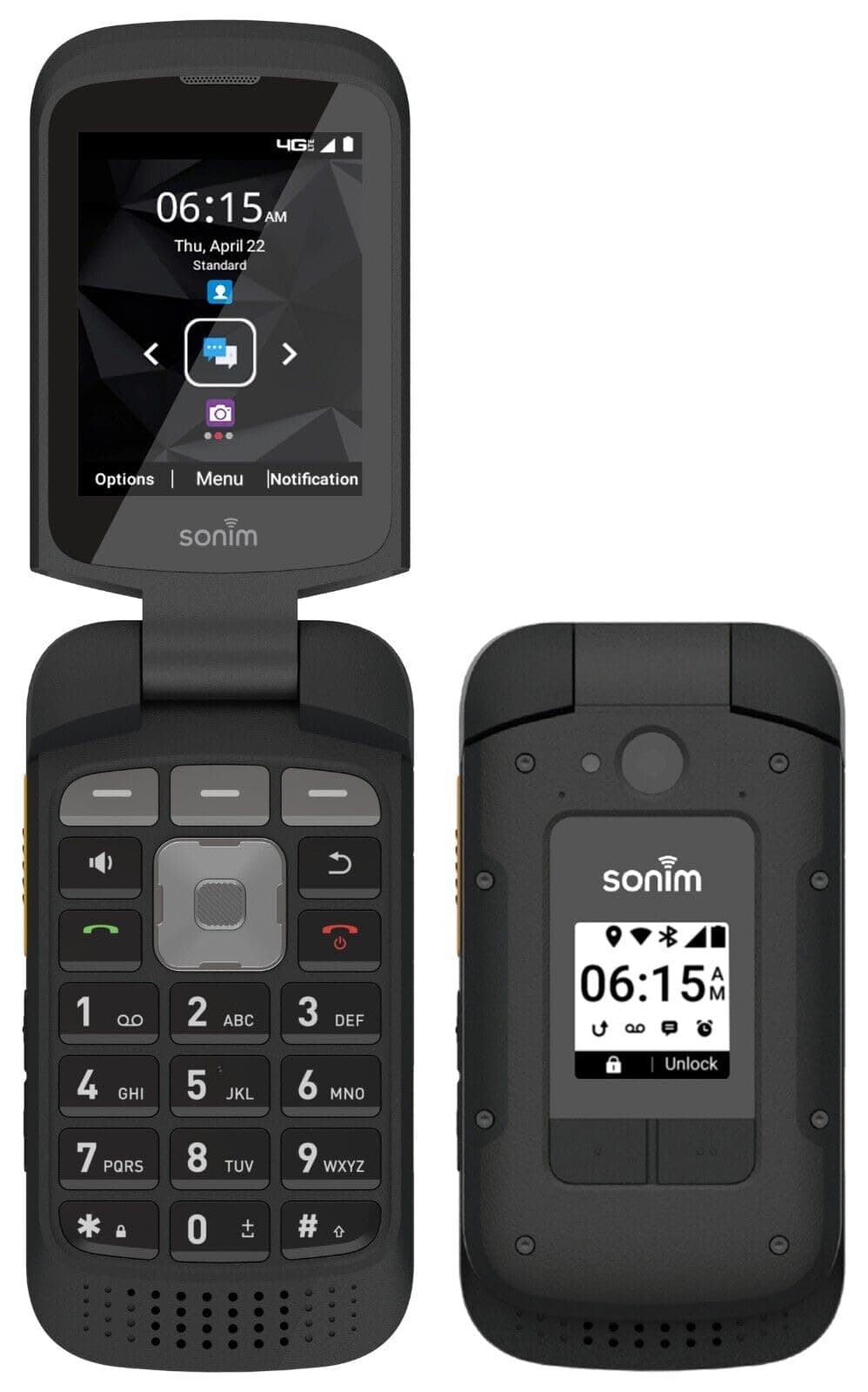 Sonim XP3 Plus XP3900 T-Mobile Only 16GB Black Very Good (Renewed)