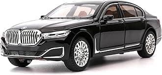 MTG Metro Toys & Gift - BMW 760Li | 1:24 Scale | Diecast Model Metal Pull Back Toy car for Kids with Openable Doors & Light, Music Toy Vehicle for Kids 【Colors as Per Stock】
