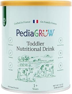 Premium European Toddler Nutritional Milk Drink Powder | Made in France, Grass-Fed Milk | DHA, Iron & Protein | Non-GMO | Great for Smoothies & Picky Eaters | 1 Year and Older