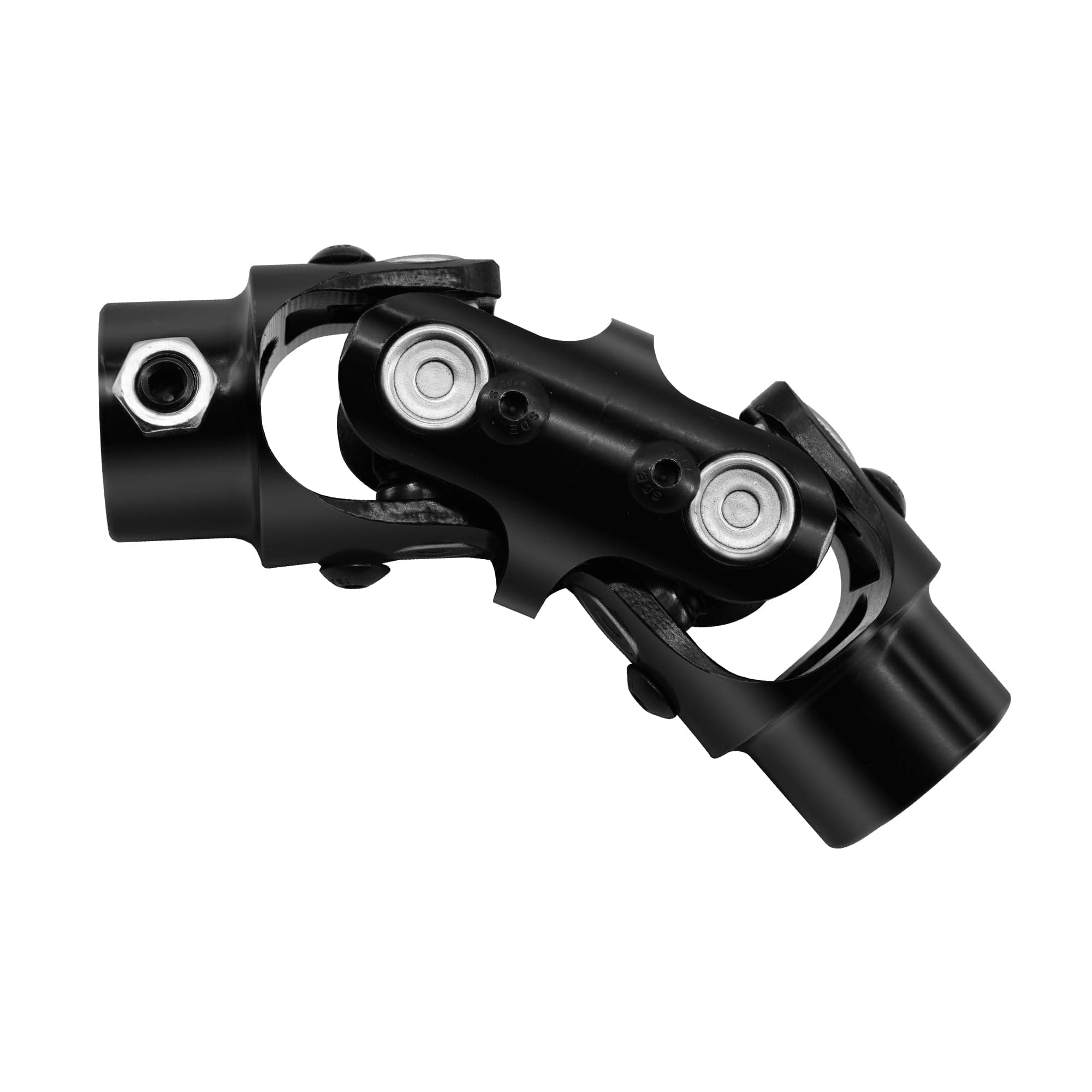 13/16" -36 Spline X3/4" Round Black Double U Joint Steering Universal Joint DOUBLE U Joint Shaft,Total Length: 5-1/8"