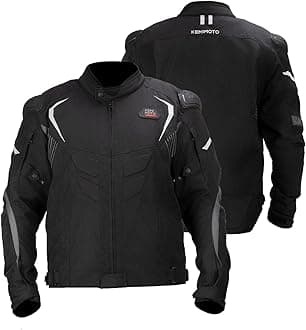 KEMIMOTO Motorcycle Jacket Men with CE 2 Armored All Protection Jacket All Season Motorbiker Jacket Windproof