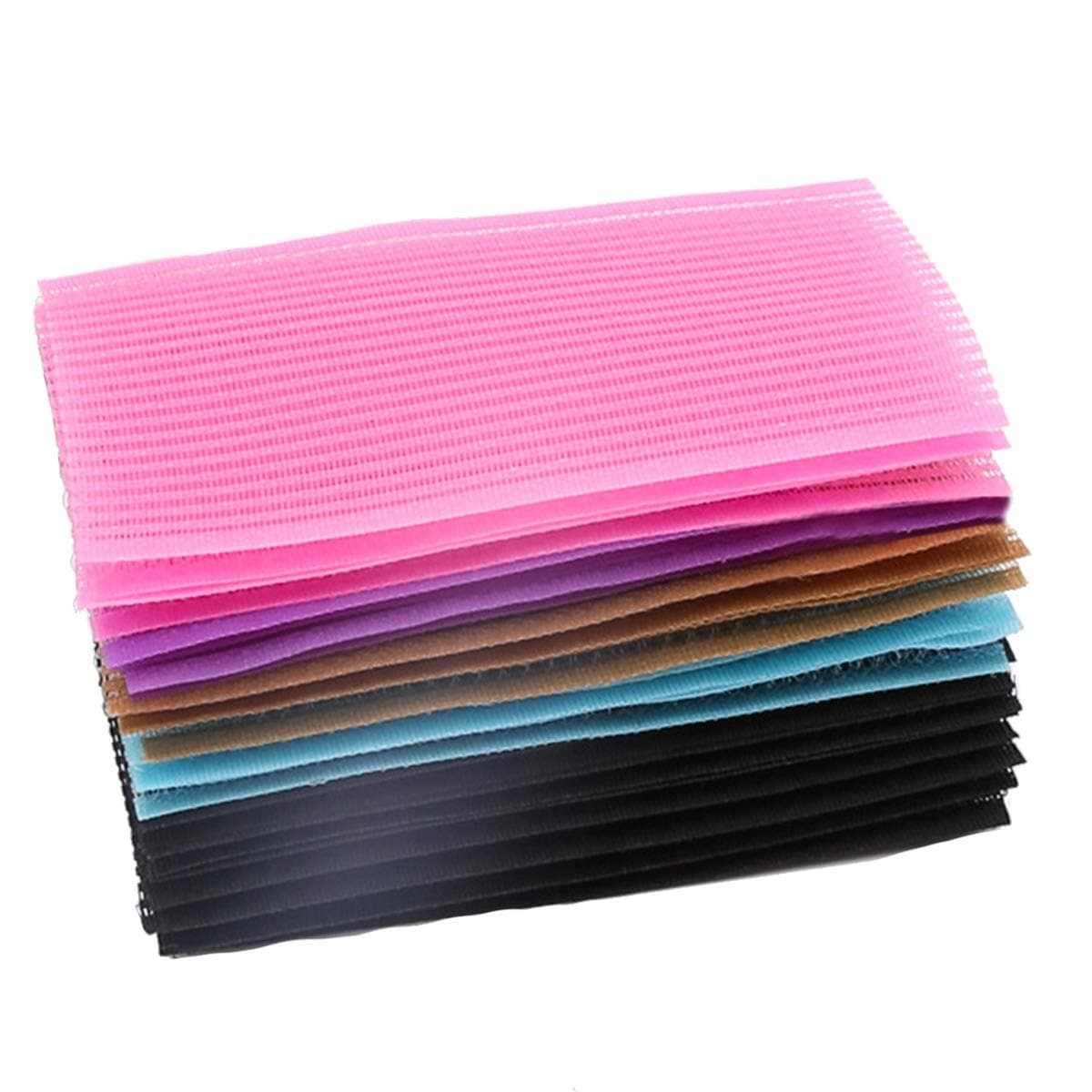 Hair Pad Packing 28 Sticker Clip Bang Fixed Seamless Magic Paste Posts Fringe Patch (Pink)