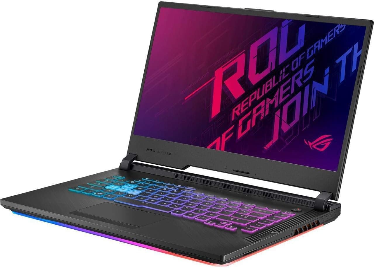 ROG Strix G Gaming Laptop, 15.6” 120Hz IPS Type Full HD, NVIDIA GeForce GTX 1660 Ti, Intel Core i5-9300H, 8GB DDR4, 512GB PCIe NVMe SSD, RGB KB, Windows 10, GL531GU-WB53