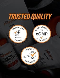 BulkSupplements.com Whey Protein Isolate Powder - Unflavored Whey Protein Powder, Nutritional Supplement - Gluten Free, 30g per Serving, 1kg (2.2 lbs) (Pack of 5)