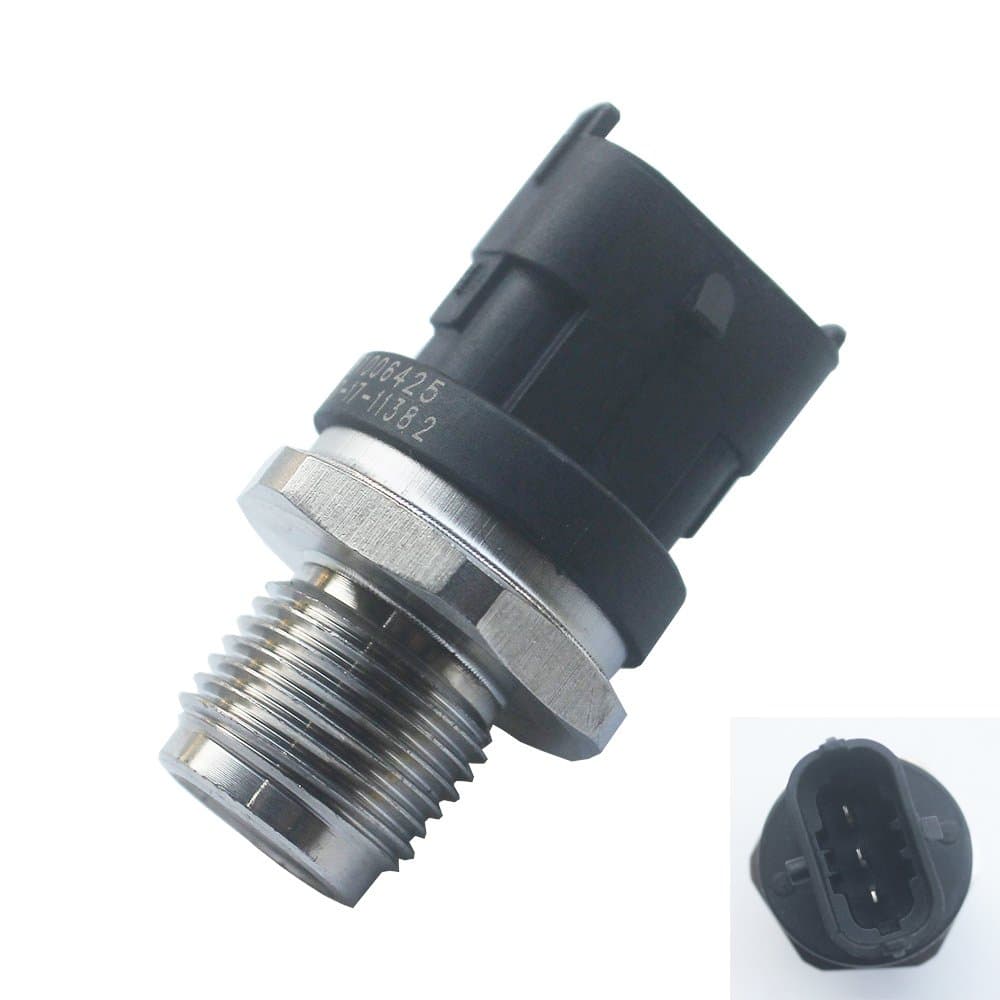 KIPA Fuel Rail Pressure Sensor for Dodge Ram 2500 2003-2007 Dodge Ram 2003-2006 Truck Cummins Diesel L6 5.9L Replace Bosch OEM # 0281006425 0281002851 5093112AA 904-309 3949988