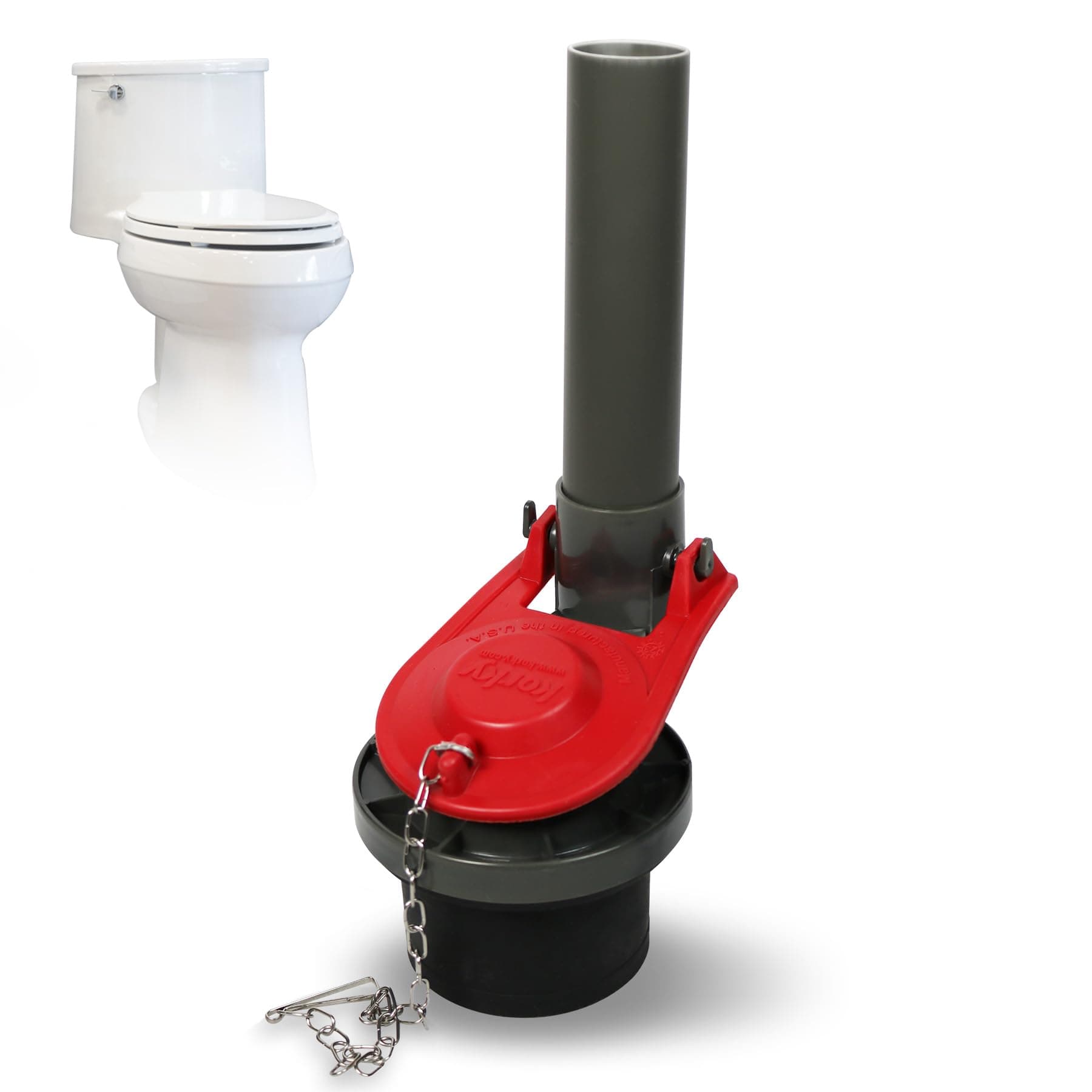 723X Top Mount 2-Inch Flush Valve and Premium Flapper