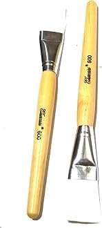 Facial Mud Mask Cosmetic Makeup Brushes (Multicolour) - Pack of 2 Pieces