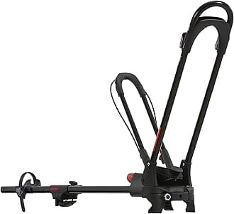Yakima Rooftop Bike Rack Mount, Heavy-Duty Car & SUV Roof Carrier, FrontLoader, Black - Bicycle Storage Equipment and Accessories for Vehicles