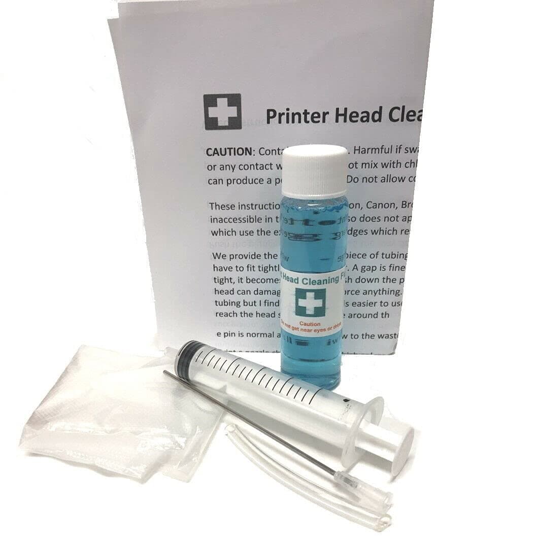 Print Head Cleaner, Print Head Clog Buster, Professional Flush for Epson