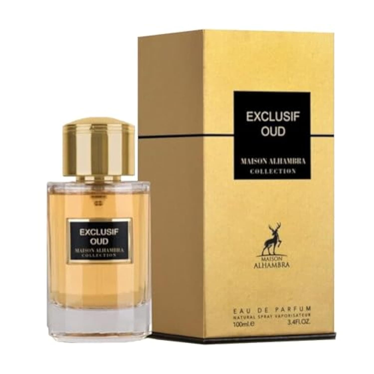 Maison Al Hambra Exclusive Oud by Lattafa Unisex Eau De Parfum -100