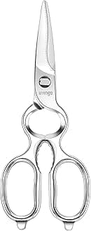 LIVINGO Kitchen Shears - Forged High Durability, Detachable, Sharp Cutting Edge, Multipurpose Stainless Steel Cooking Scissors for Chicken/Food/Meat/Cooking/Bottle Opener/Nutcracker 216mm Dishwasher