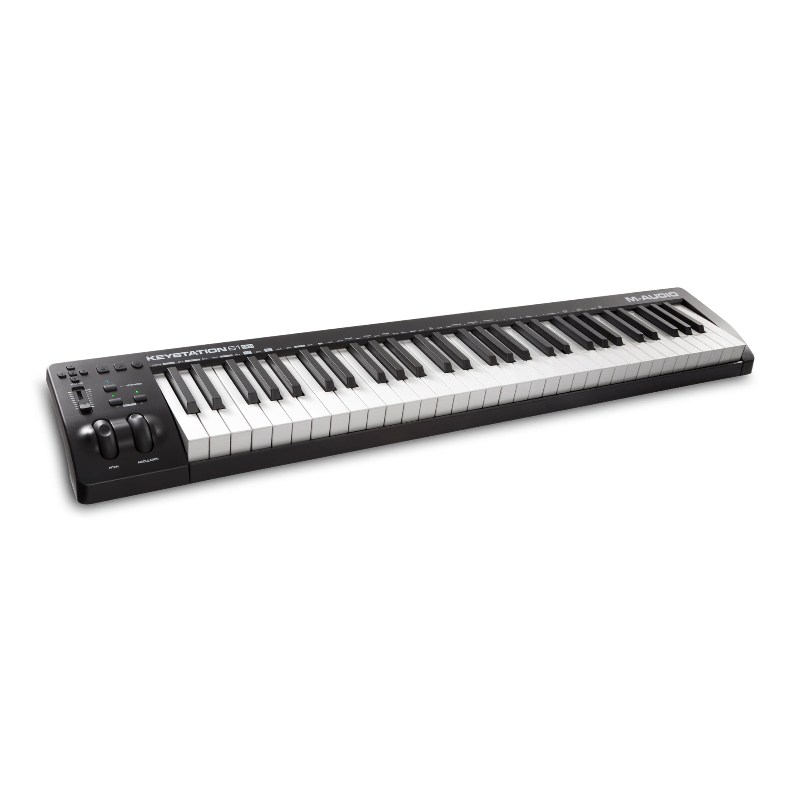 M-AUDIO Keystation 61 MK3 - Synth Action 61 Key USB MIDI Keyboard Controller with Assignable Controls, Pitch and Mod Wheels, and Software Included
