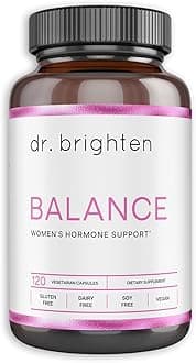 Balance - Hormone Balance for Women with Chasteberry and DIM - Targets Hormonal Acne, Period Issues, & PMS - Vegan, Non-GMO