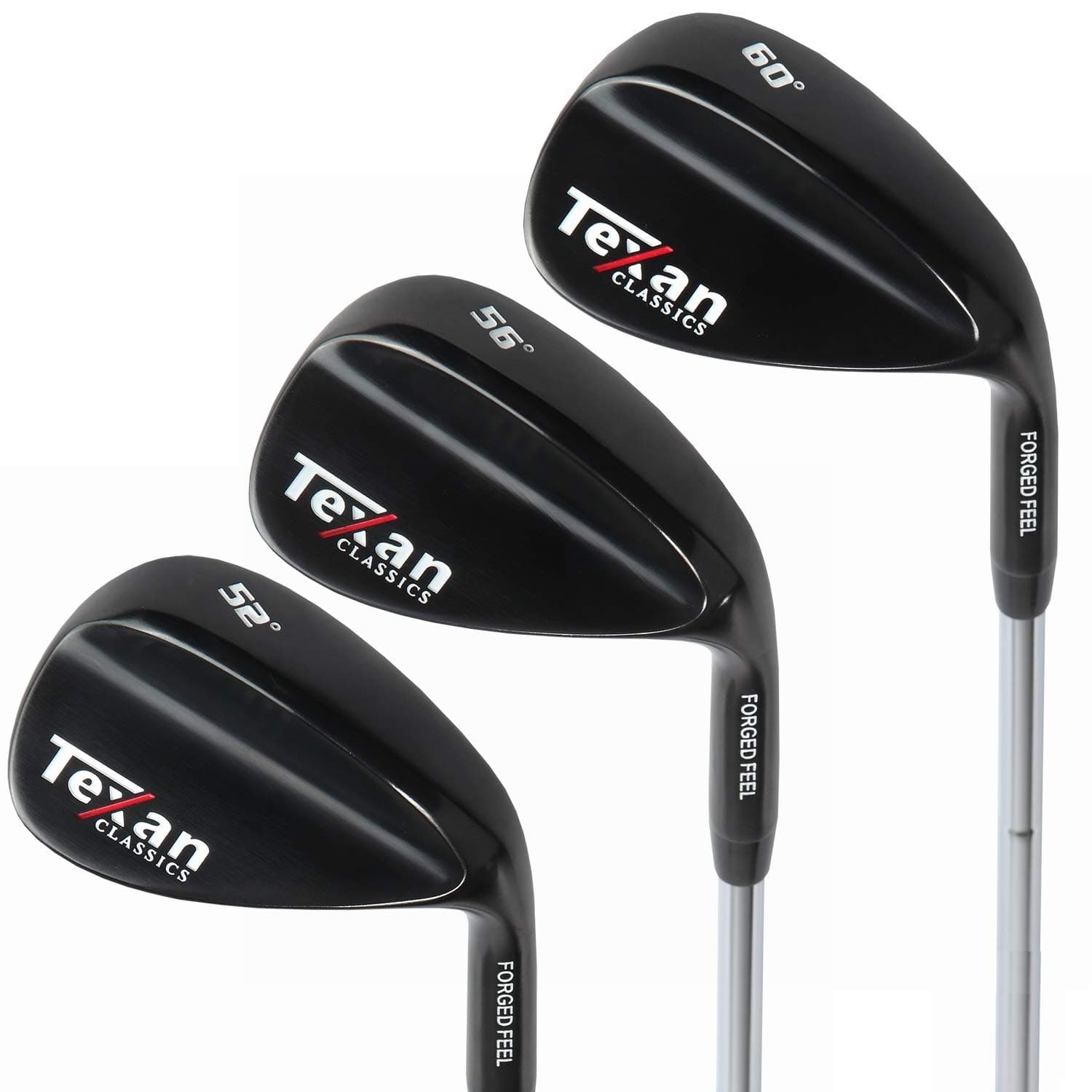 Texan Classics II Gun Metal 3 Wedge Set 52°-56°-60°