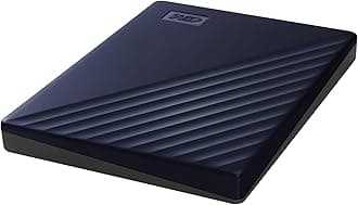 2TB My Passport for Mac, Navy, Portable External Hard Drive with backup software and password protection, USB 3.1/USB 3.0 compatible - WDBA2D0020BBL-WESN