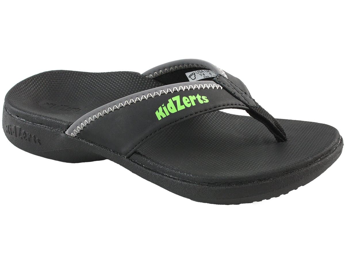 Klute - Arch Support Sandals for Children Black - 5 M Us Big Kid