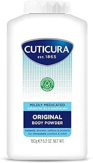 Cuticura Mildly Medicated Talcum Powder / Body Powder 150g | Packaging May Vary