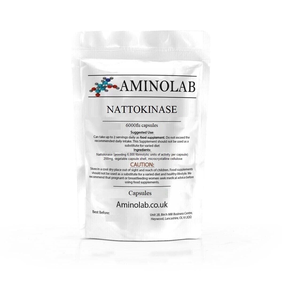 AMINOLAB - Nattokinase 6000fu 365 Capsules
