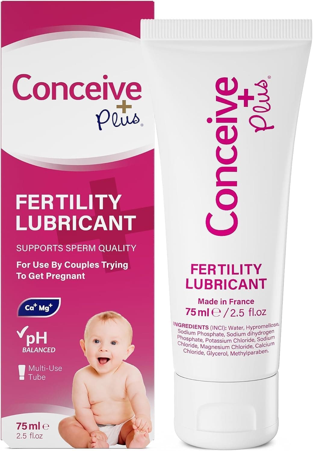 Conceive Plus - Conceive Plus Fertilization Lubricant Uses More Tubing - 2.5 lbs