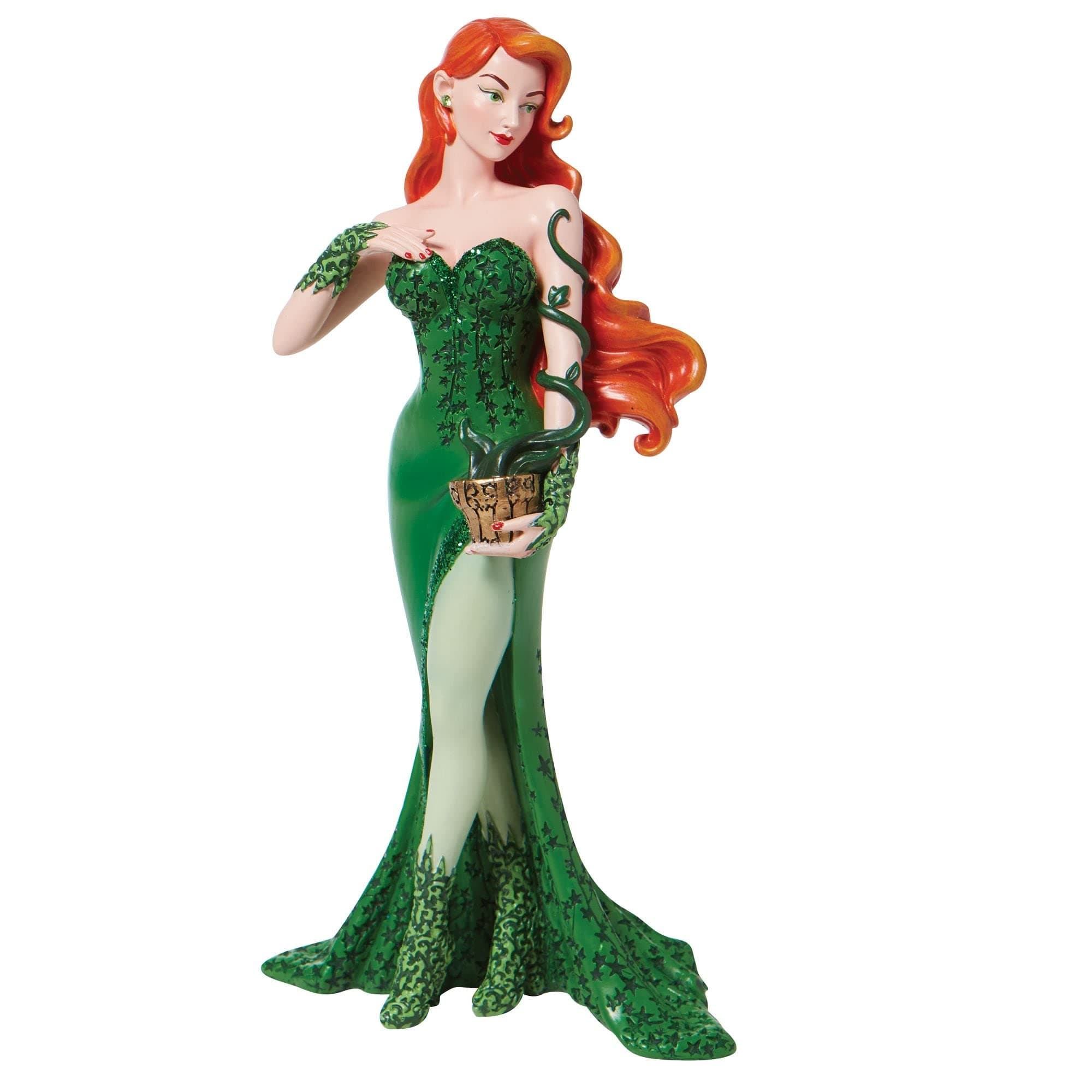 Enesco DC Comics Couture de Force Poison Ivy Figurine, 8.37 Inch, Multicolor