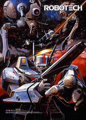Robotech CWS-22125 Anime Wall Scroll Poster 32 by 44 Inches