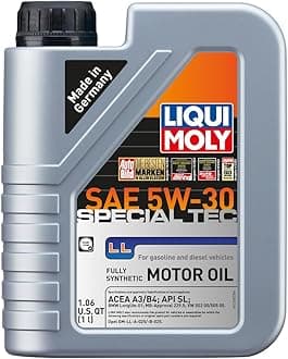 LIQUI MOLY Special Tec LL SAE 5W-30 | 1 L |Fully synthetic engine oil | SKU: 2248
