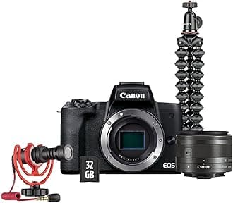 Canon Eos M50 Mark Ii Mirrorless Vlogging Camera Kit