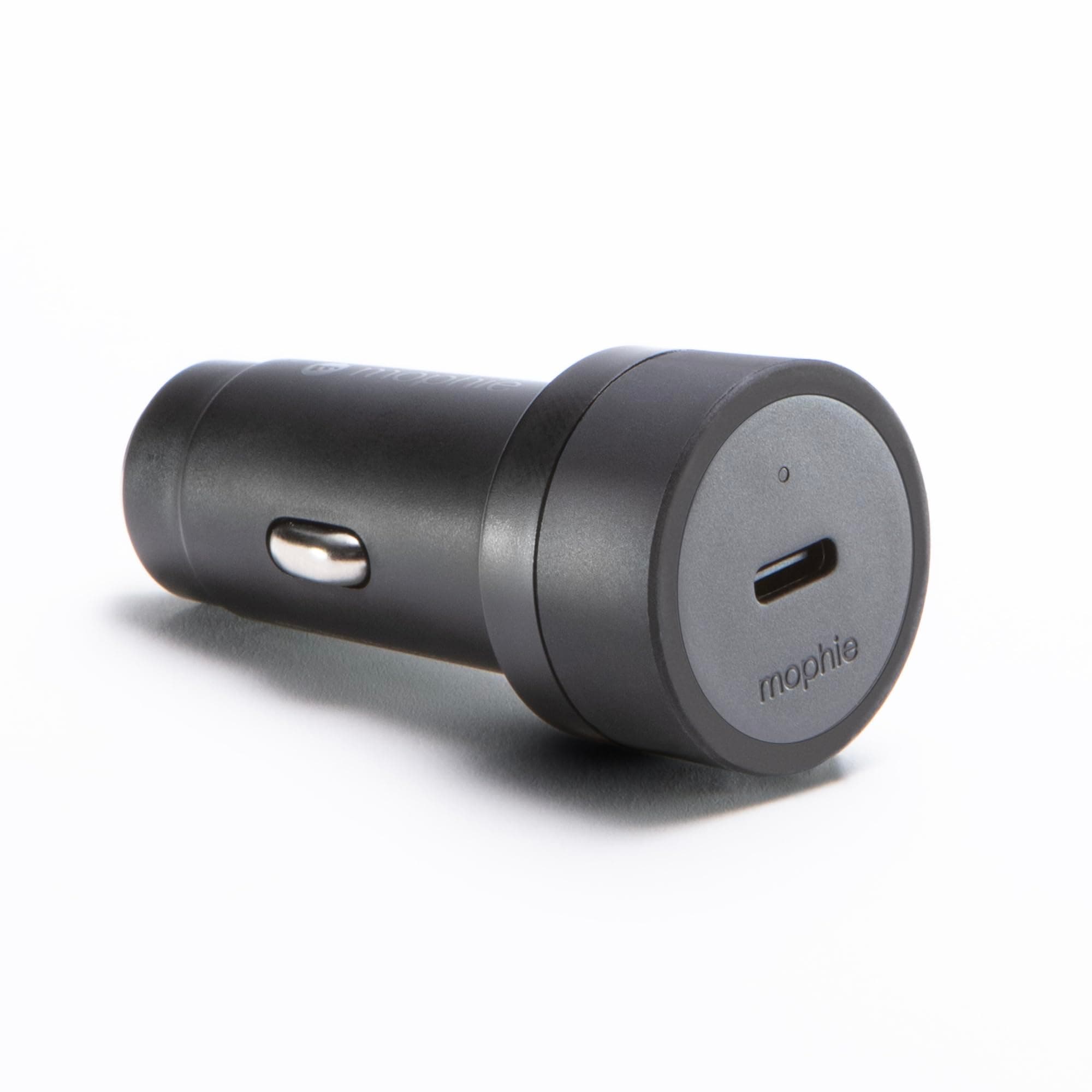 Mophie 30W USB-C Car Charger - Eco-Friendly Fast Charging for Devices, LED Indicator, Universal AUX Compatibility