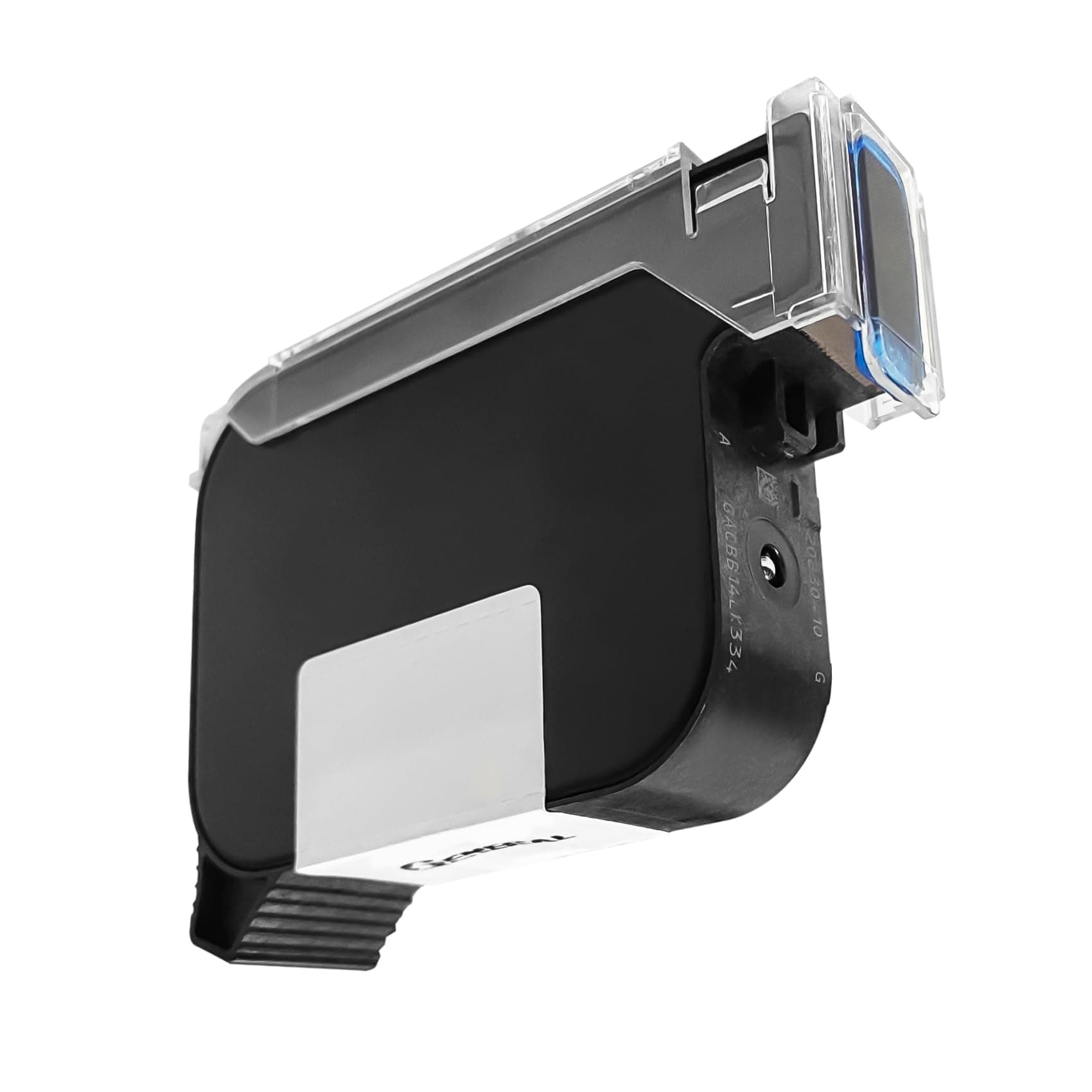 Original Ink Cartridge for 1580P1 Handheld Inkjet Printer, Quick-Drying Ink Replacement 42ml, Black Inkjet Ink Cartridge for Handheld Printer, Inkjet Coder Cartridge for Various Materials