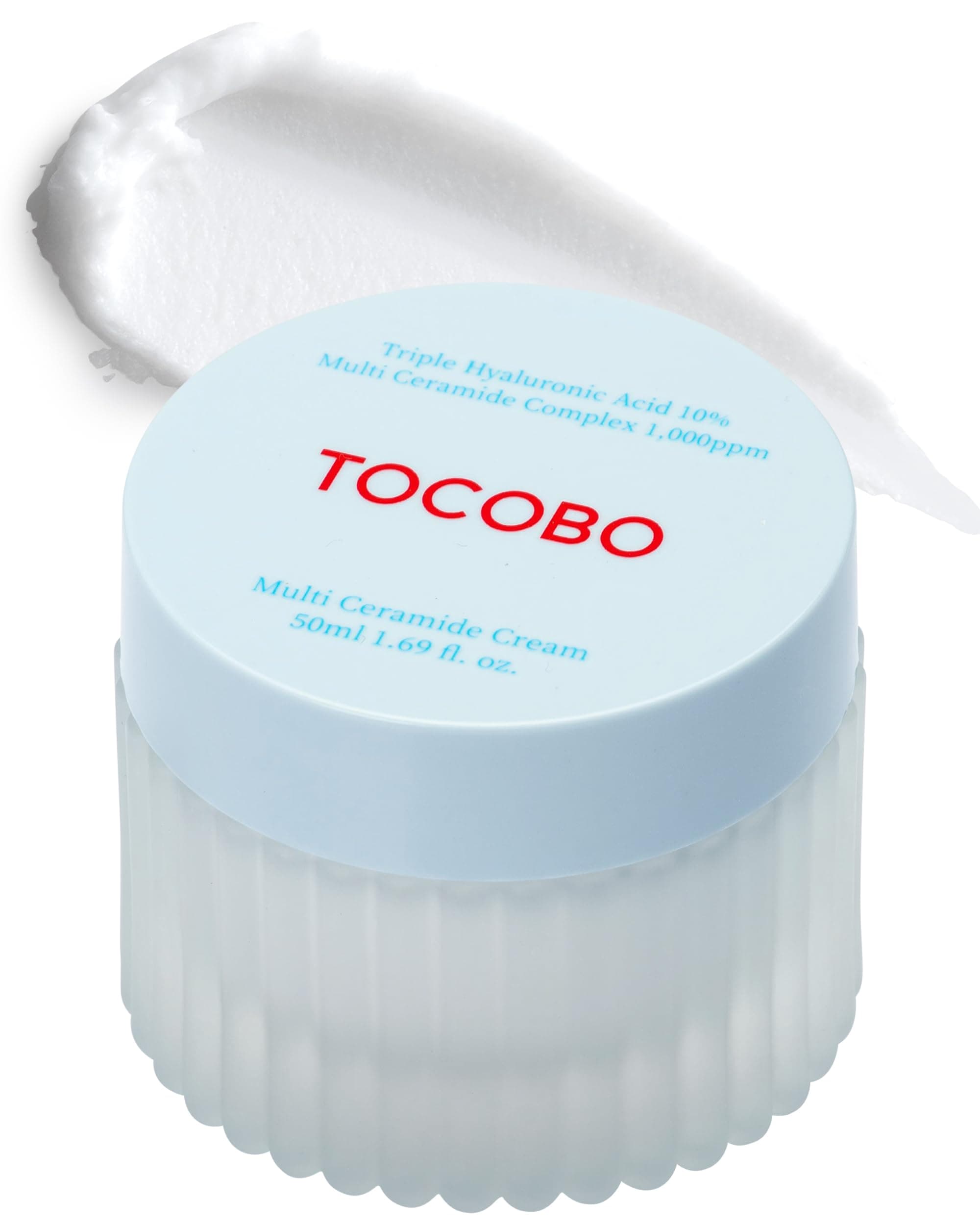 TOCOBO] Multi Ceramide Cream 1.7 Fl oz / 50ml | Moisture cream, Ceramide moisturizer, Korean Skin Care, Natural Ingredients, Sensitive Skin | Cruelty Free, Korean Vegan Cream