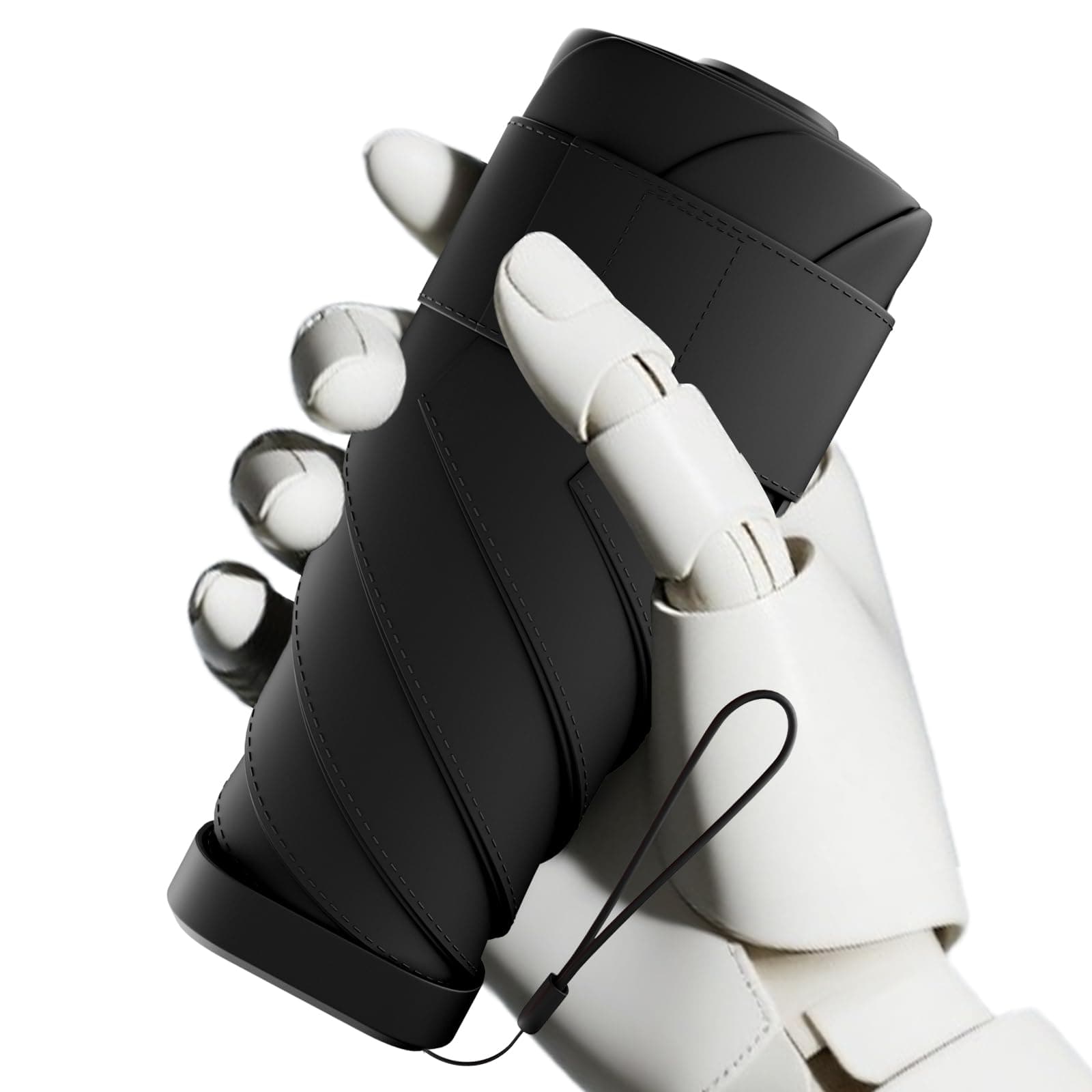 Windproof Mini Travel Folding Umbrella - UPF 50+ Sun & Rain Protection, Small Compact Lightweight Design Fits in Pocket or Bag, Eco-Friendly Fabric Wallet Umbrella for Commuter, Men Women Boys Girls