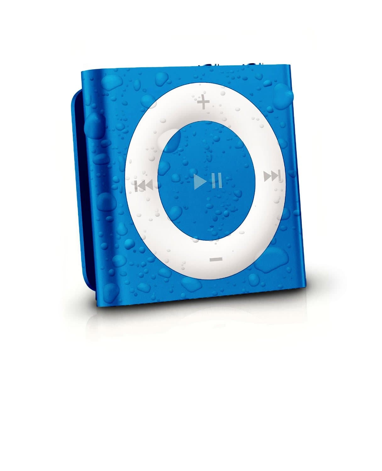 Latest Generation Apple Blue iPod Shuffle Waterproofed by AudioFlood