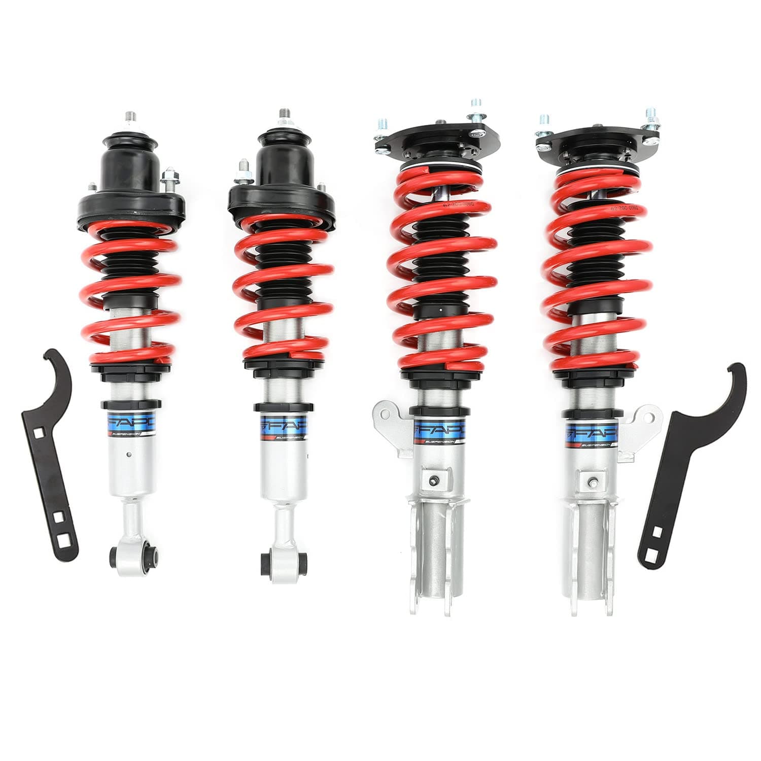 FAPO Coilover for Mitsubishi Lancer EX CX-CY 2008-2016, for Mitsubishi Outlander Sport GA 2011-2020 Adjustable Height Mono-Tube Lowering Suspension Shock Strut Kits