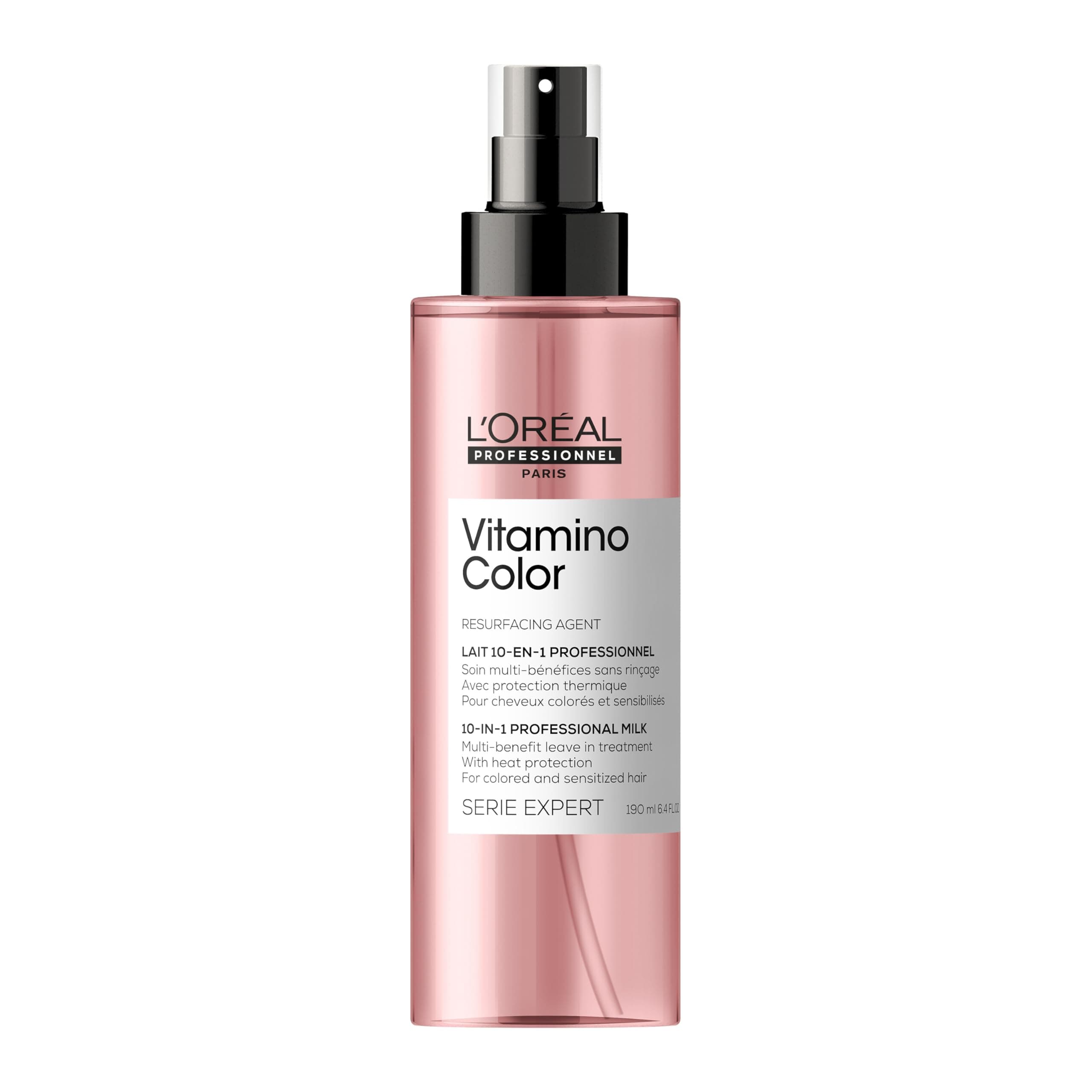 – L’Oréal Professionnel | Vitamino Color multi-benefit leave in treatment | Heat Protectant & Detangler | For Frizz Control & Boosting Shine | For Color Treated & All Hair Types | SERIE EXPERT | 190ml