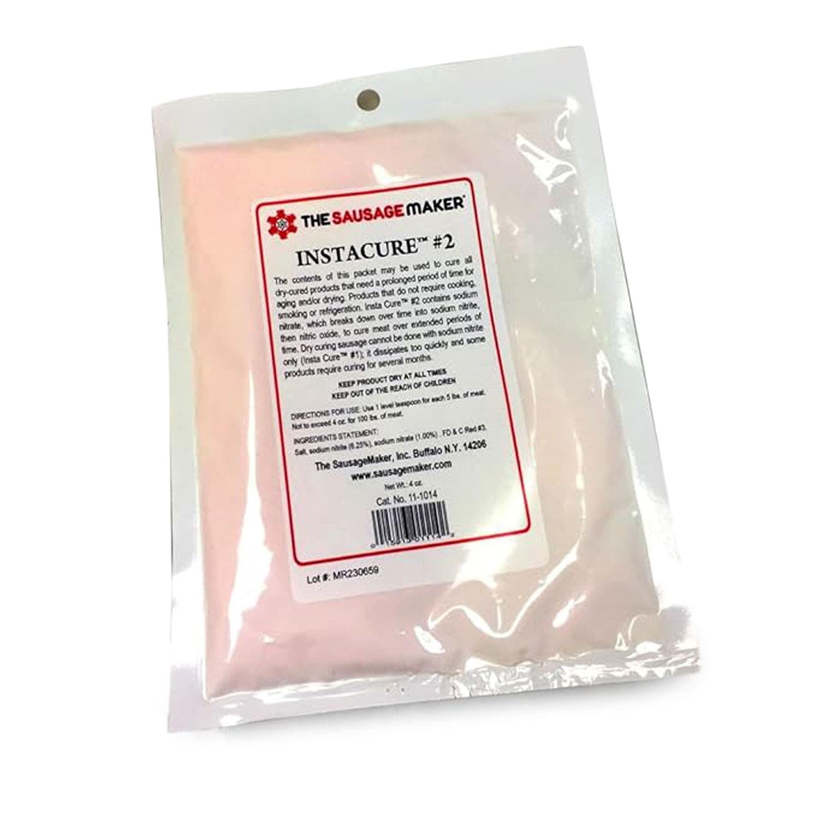 Insta Cure #2, 4 Oz Pink Curing Salt, Prague Powder, Quick Cure For Meat, Sausage, Made In USA - The Sausage Maker®