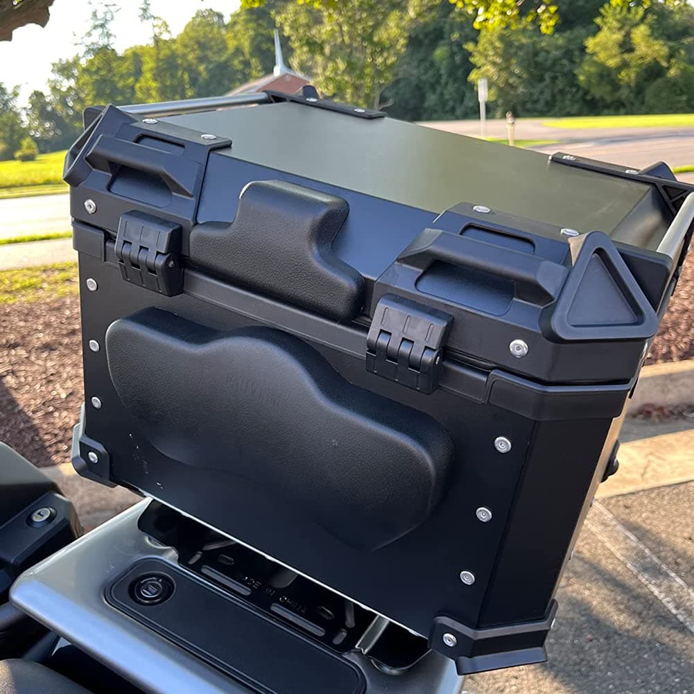 FATExpress G310GS G310R Motorcycle Passenger Backrest Back Pad Rear Top Case Box Cushion Sticker Decal for BMW R1250GS R 1250 GS 1250GS R1200GS F700GS F750GS F800GS F850GS ADV Adventure Accessories