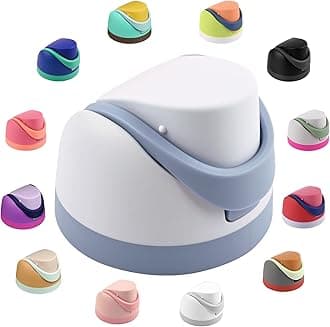 MoukiweenReplacement Cap for Owala Freesip Bottle, One Button Water Bottle Top Lid Accessories Compatible with Owala Cup 16oz 24oz 32oz 40oz, BPA-Free, No Water Leakage, Light Blue