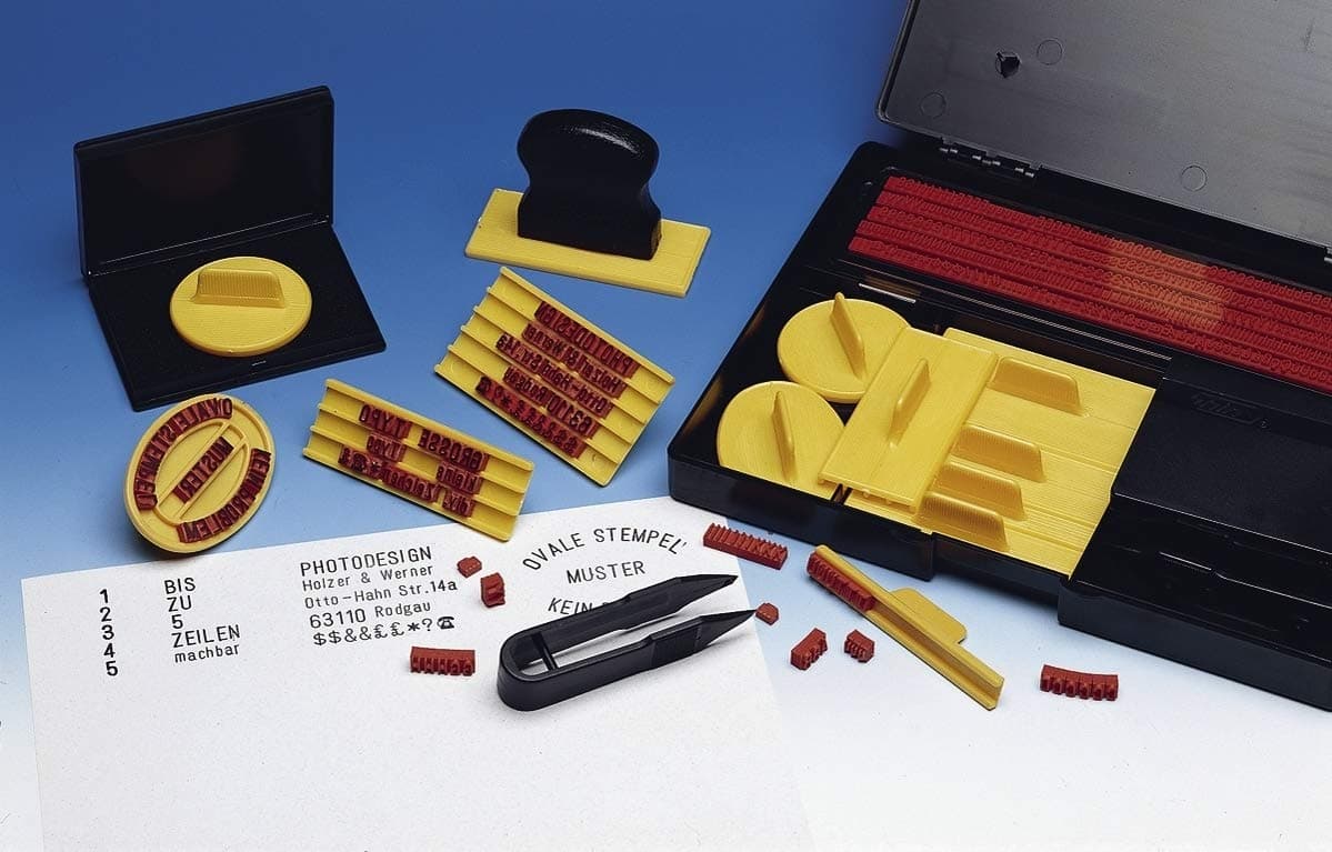 Wedo 405 Letter Press Stamping Kit