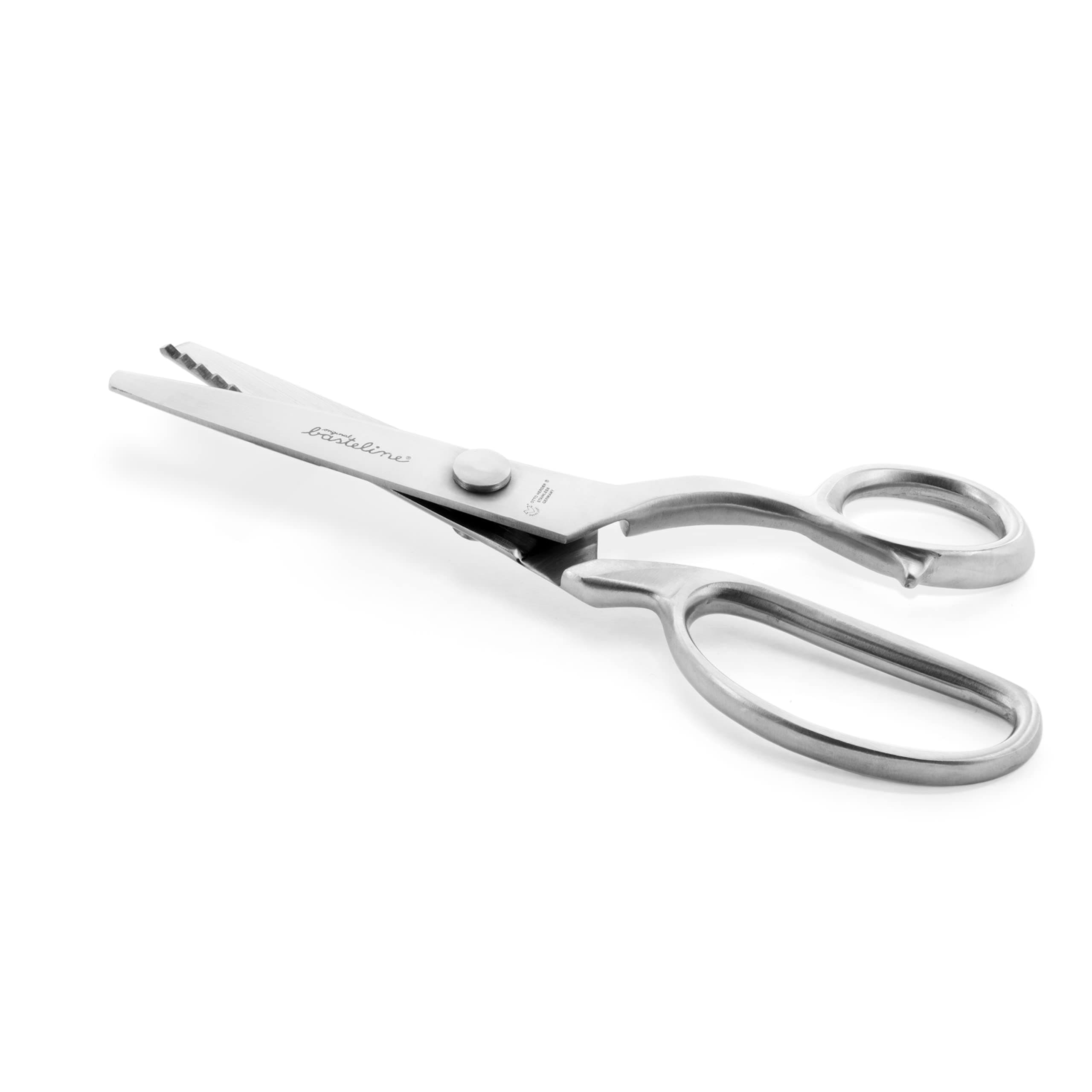 Basteline® Stainless Steel Pinking Shears Fabric Scissors in Storage Box