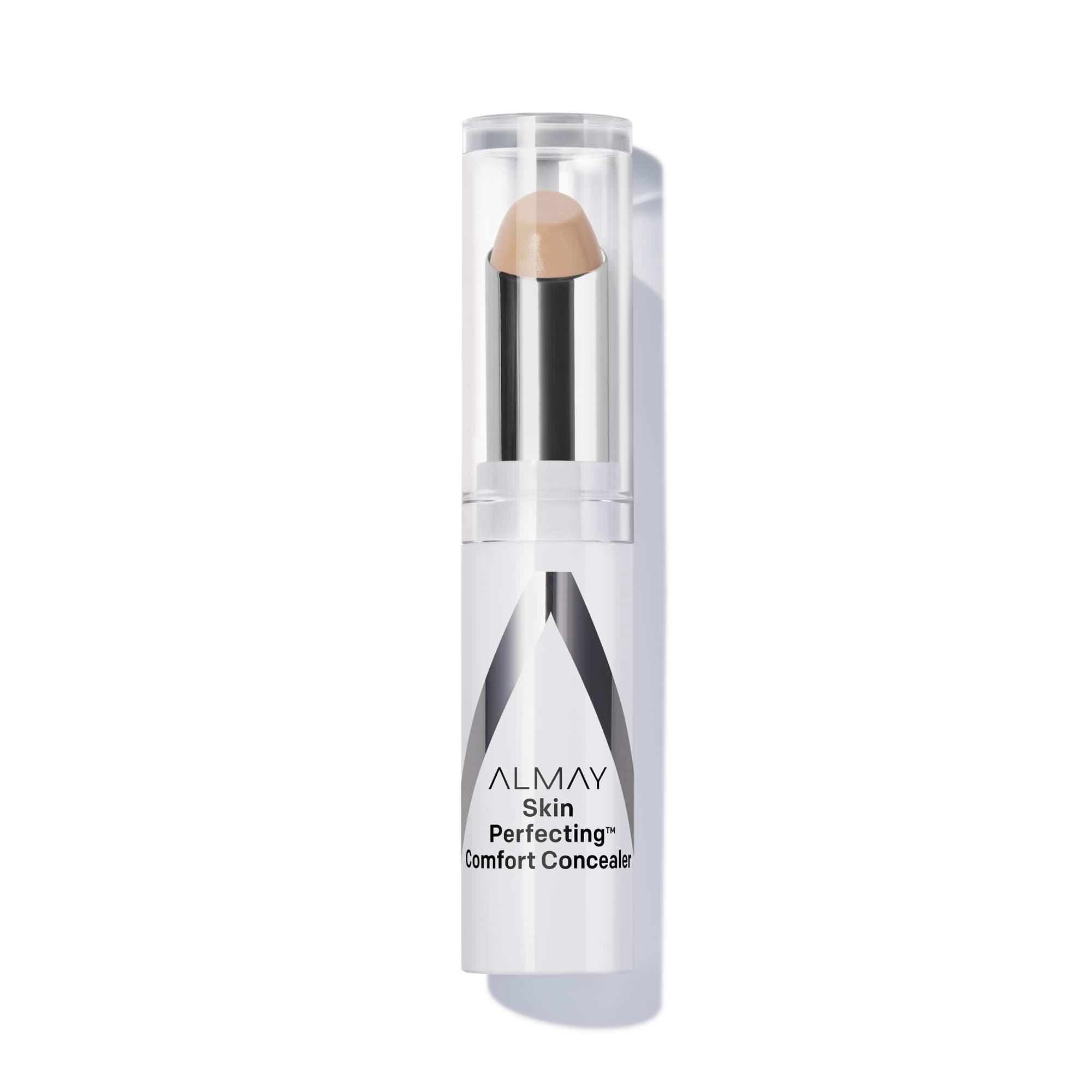 Skin Perfecting Comfort Concealer, Face Makeup, Full Coverage, Natural Looking Finish, Cruelty-Free, Hypoallergenic, Dermatologist Tested, 100 Fair, 1 Count