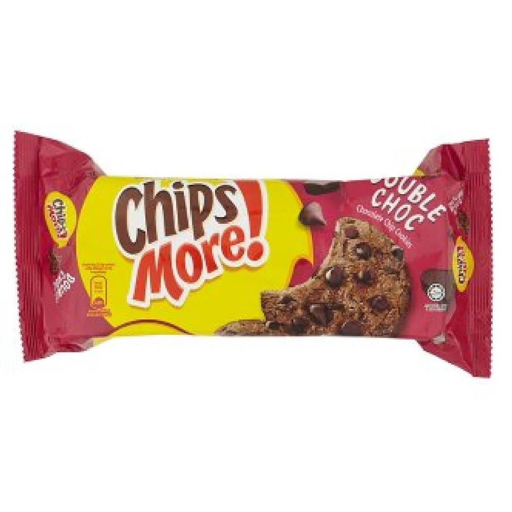 Chips More Chocolate Chip Cookies 4 Packs (Double Choc Chocolate)